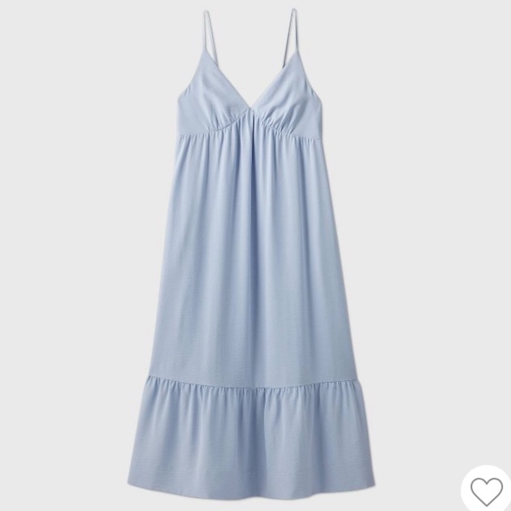 Sleeveless tiered dress. Target, prologue.  M